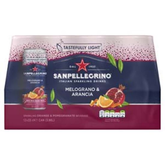 Picture of 330 San Pellegrino Pomeg & Orange 6PK x4 DRS